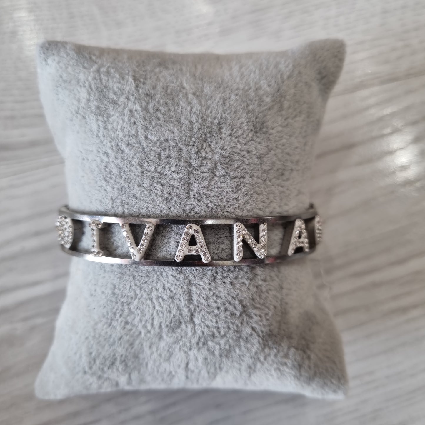 Bracciale nome lettera I