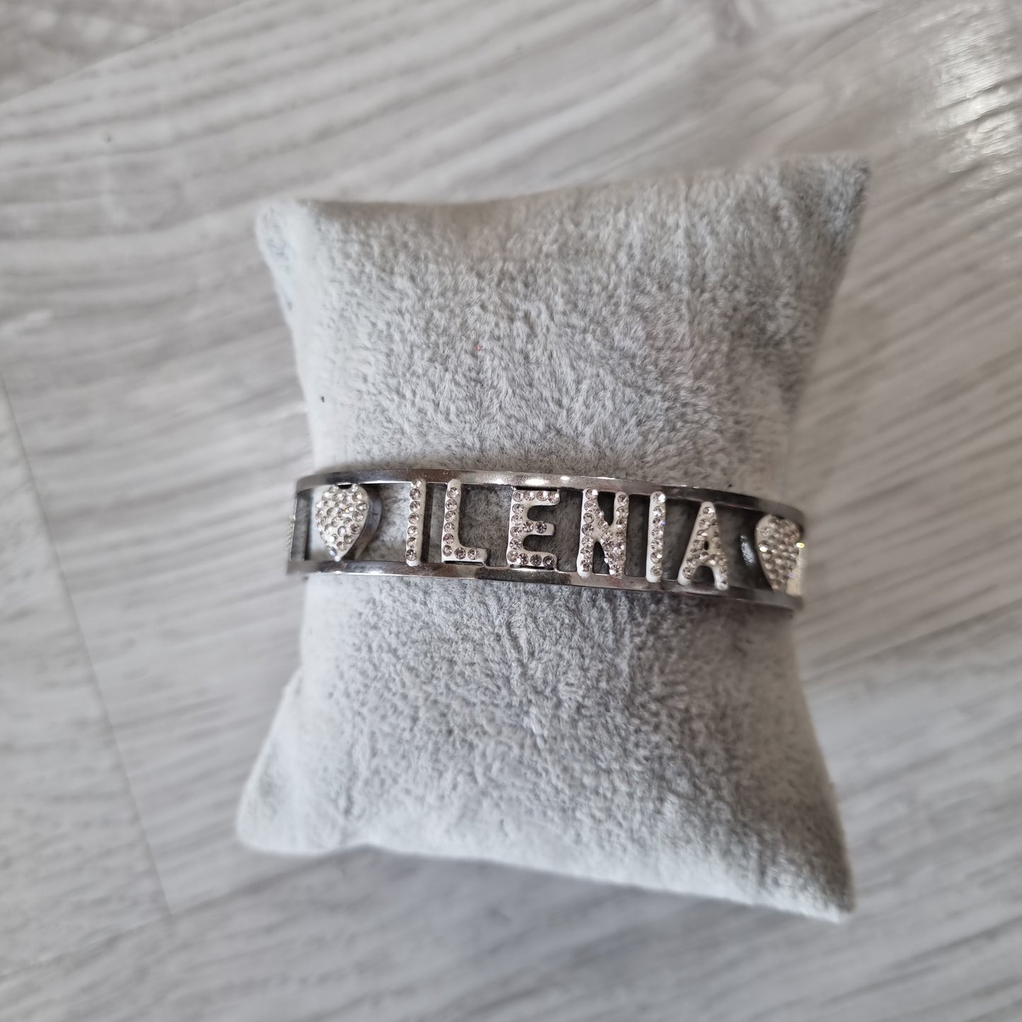 Bracciale nome lettera I