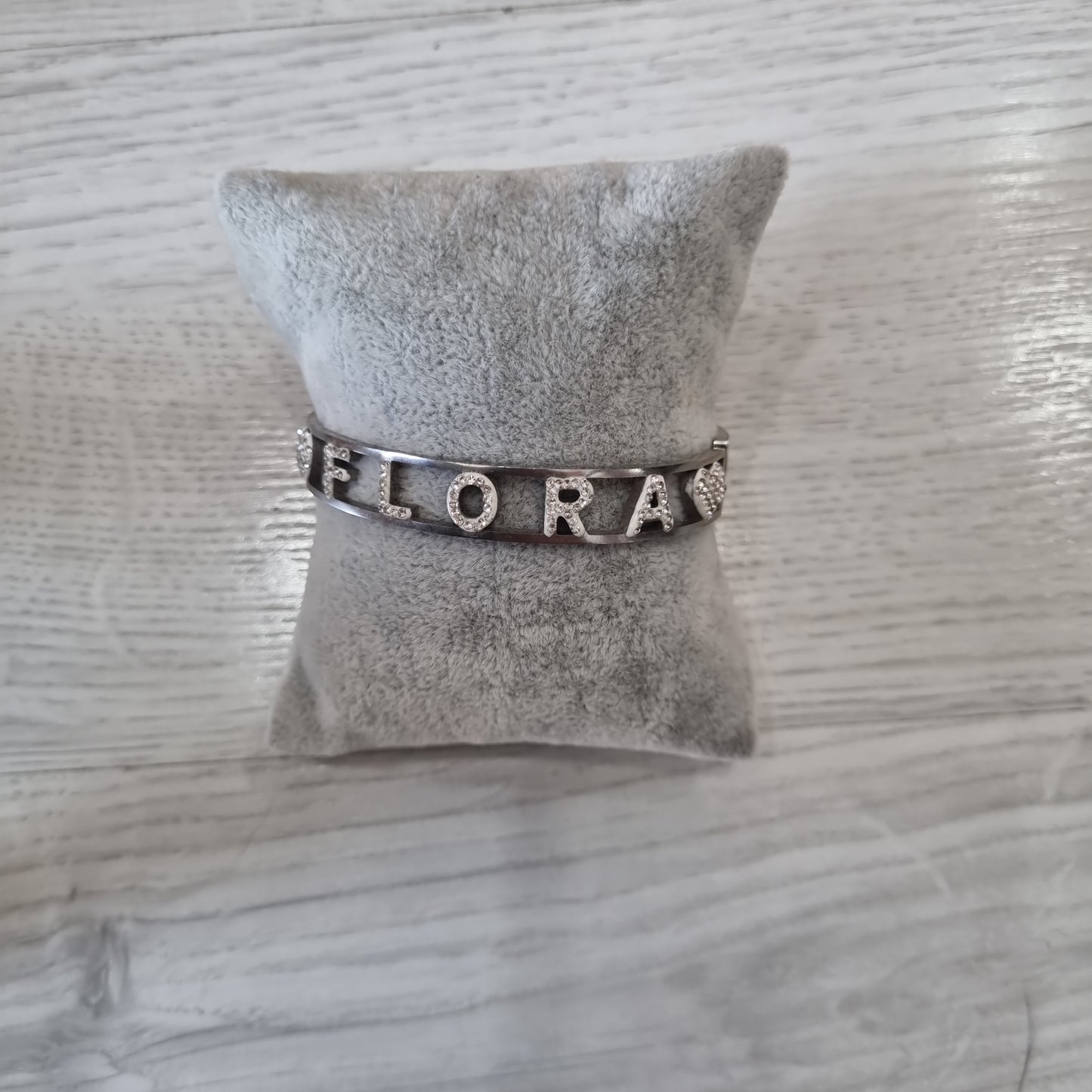 Bracciale nome con iniziale B F