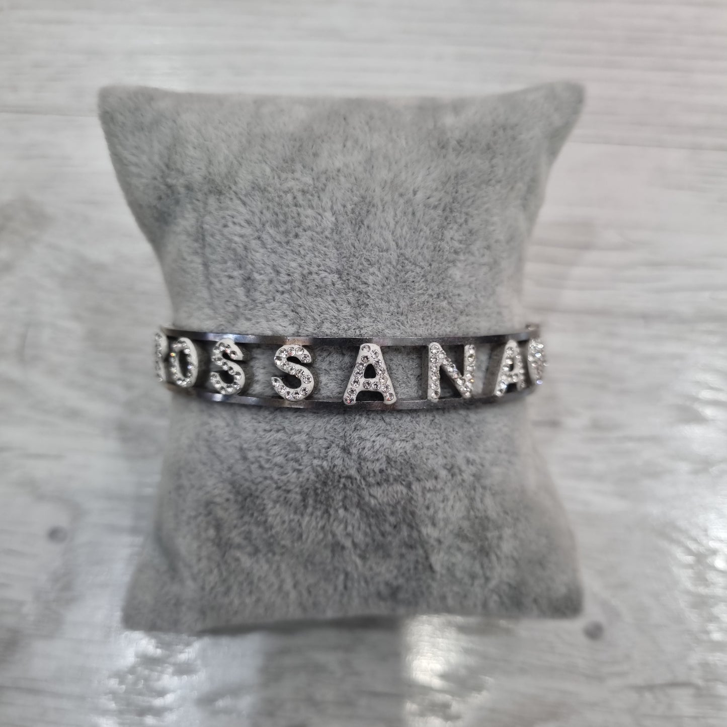Bracciale nome con iniziale P e R