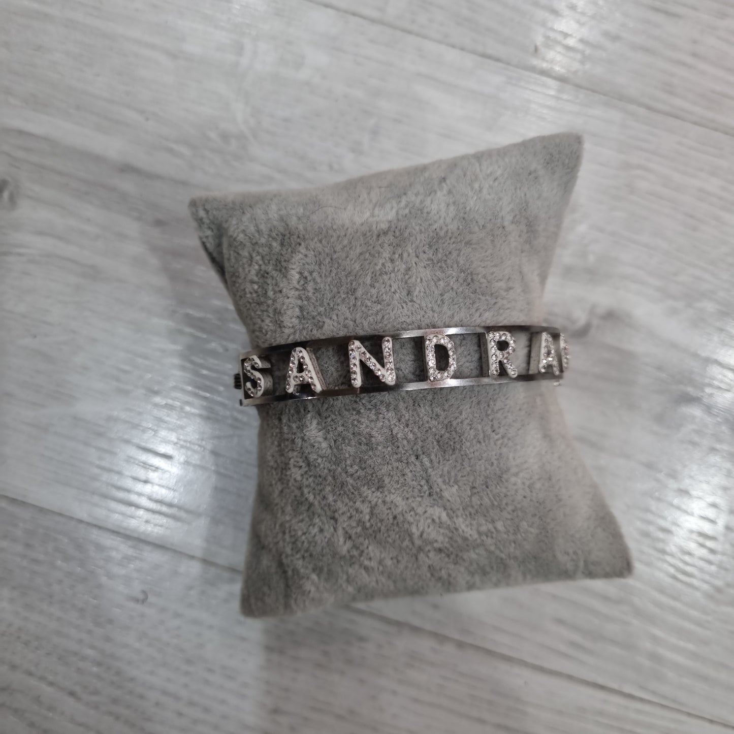 Bracciale nome con iniziale S e T