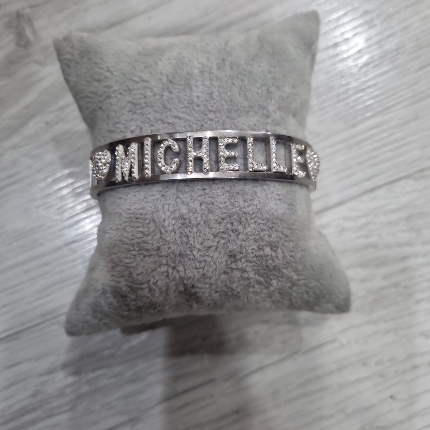 Bracciale nome lettera M