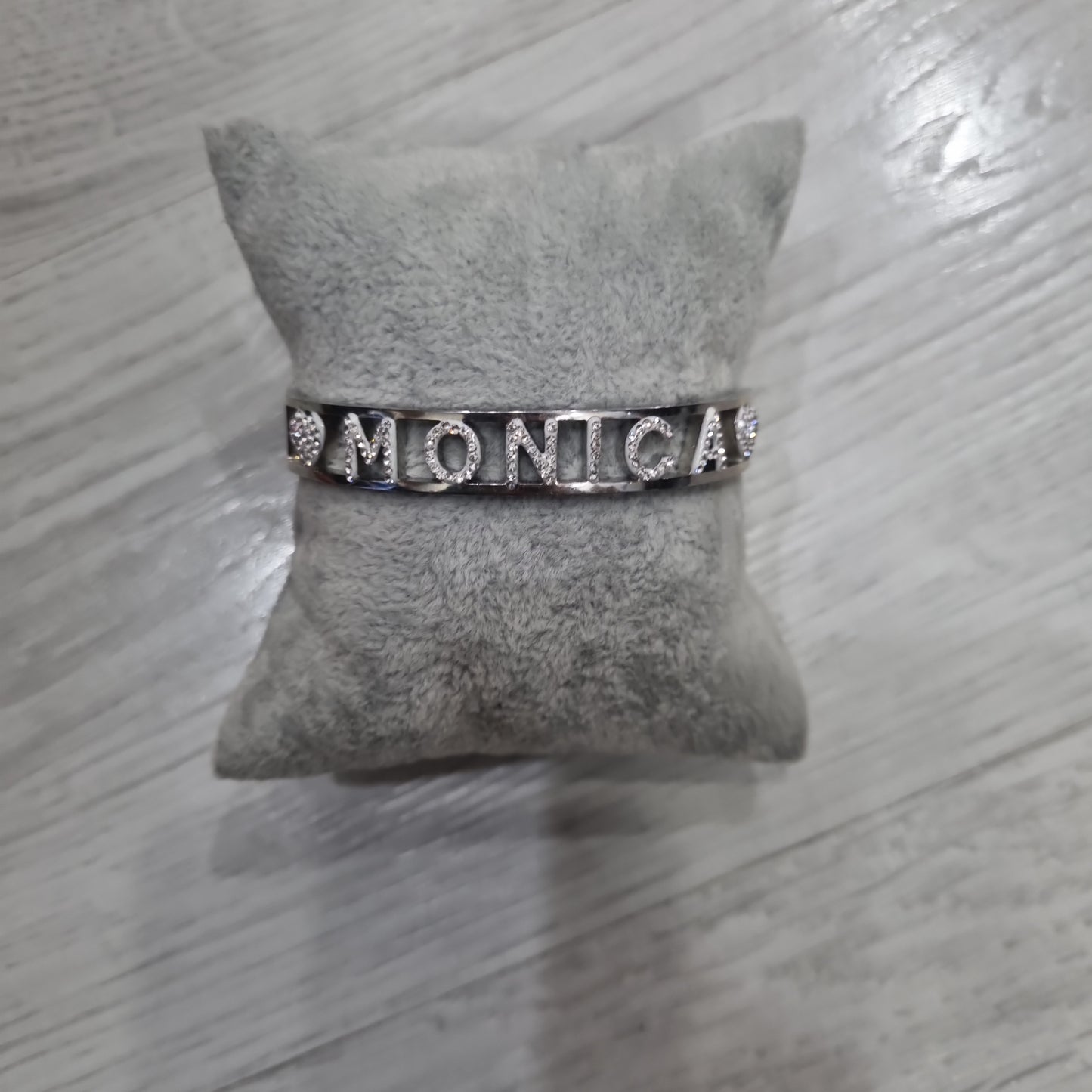 Bracciale nome lettera M