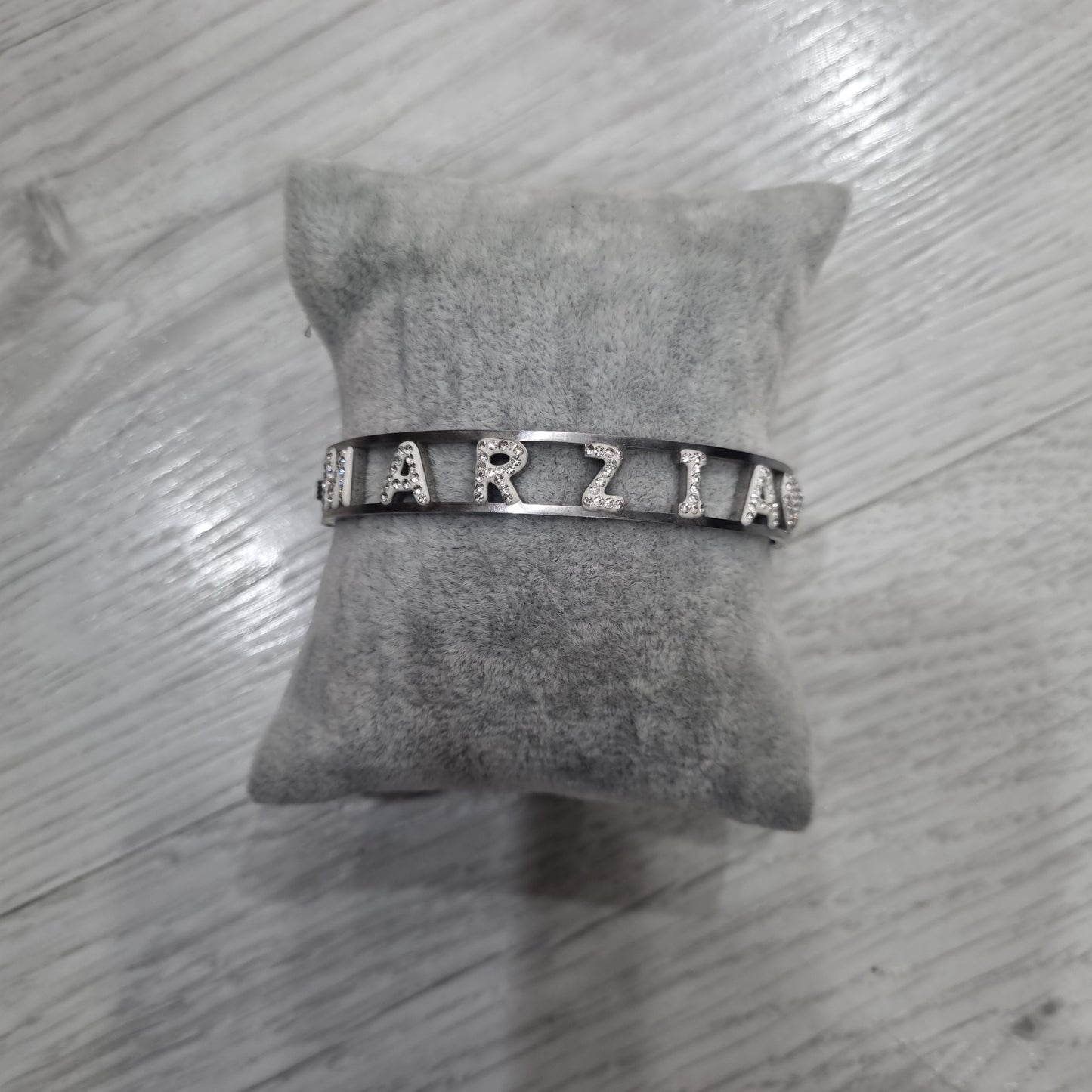 Bracciale nome lettera M