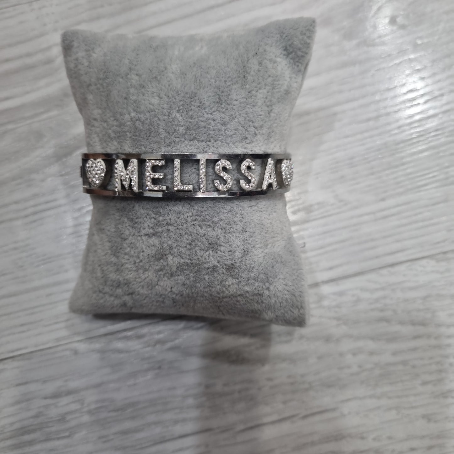 Bracciale nome lettera M