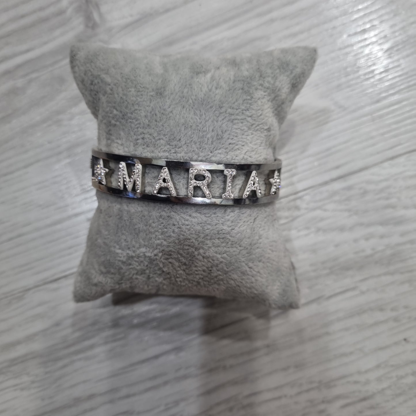 Bracciale nome lettera M