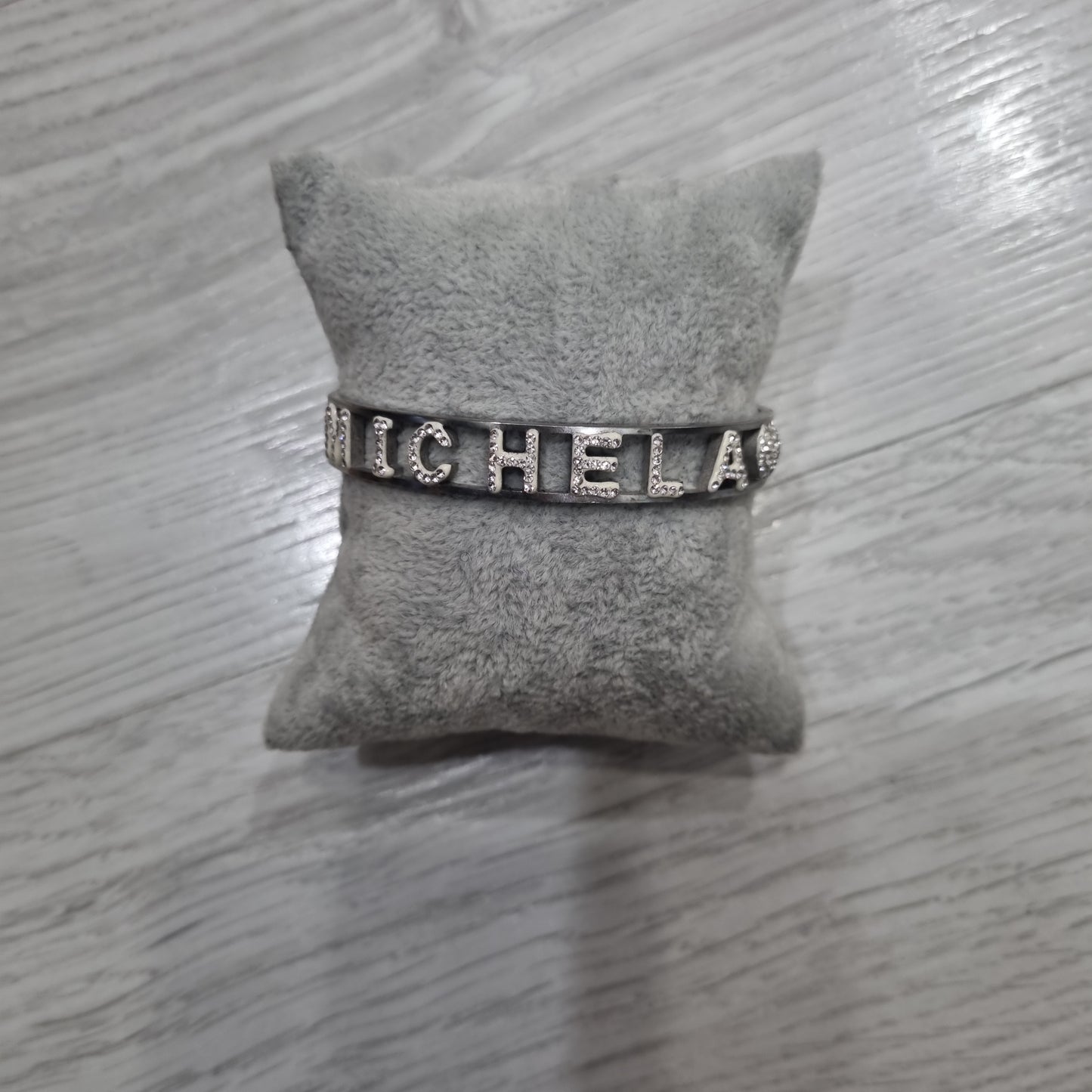 Bracciale nome lettera M