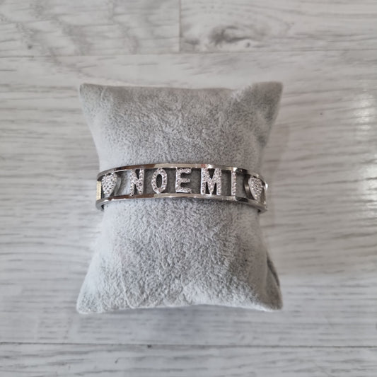 Bracciale nome con iniziale N