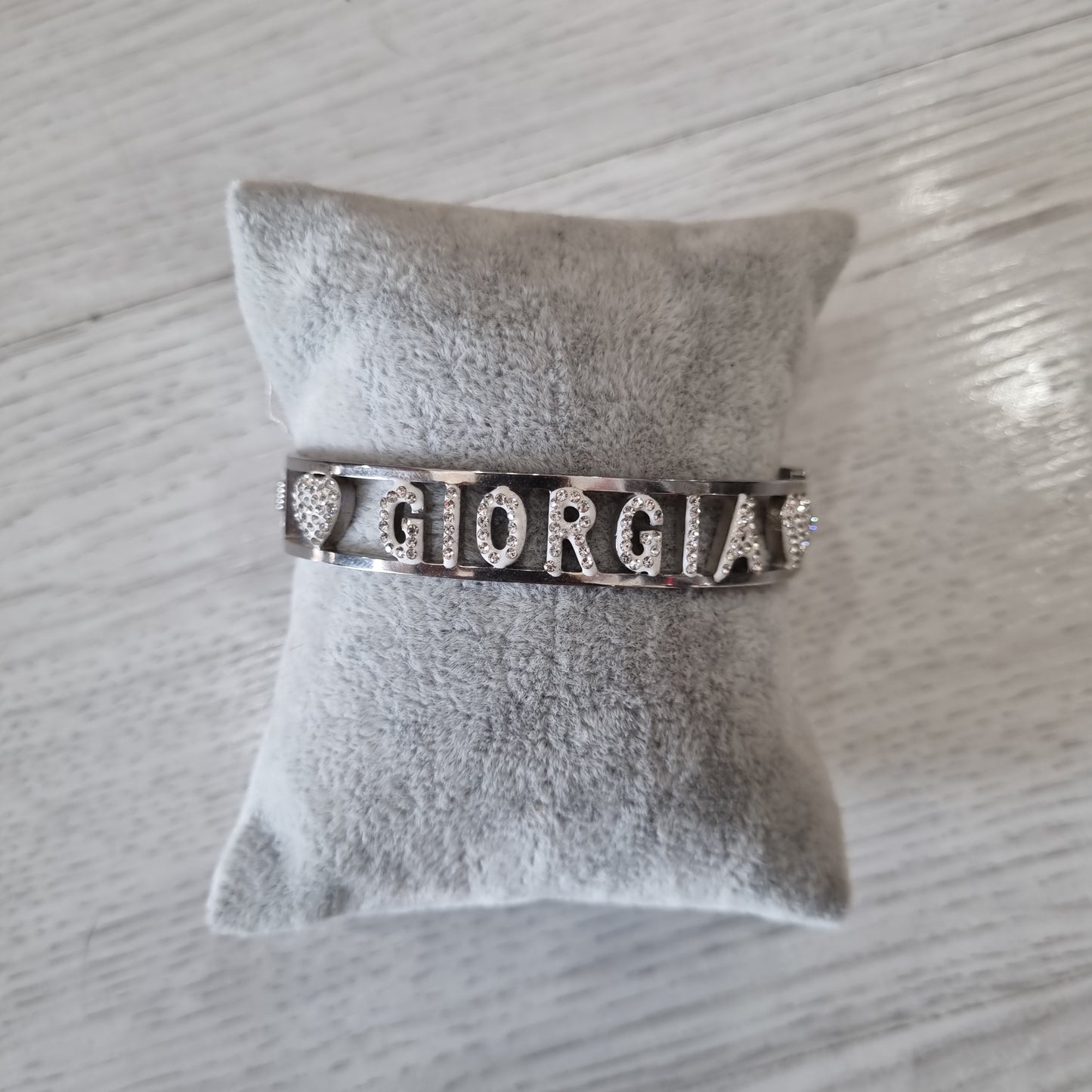 Bracciale nome inziale G