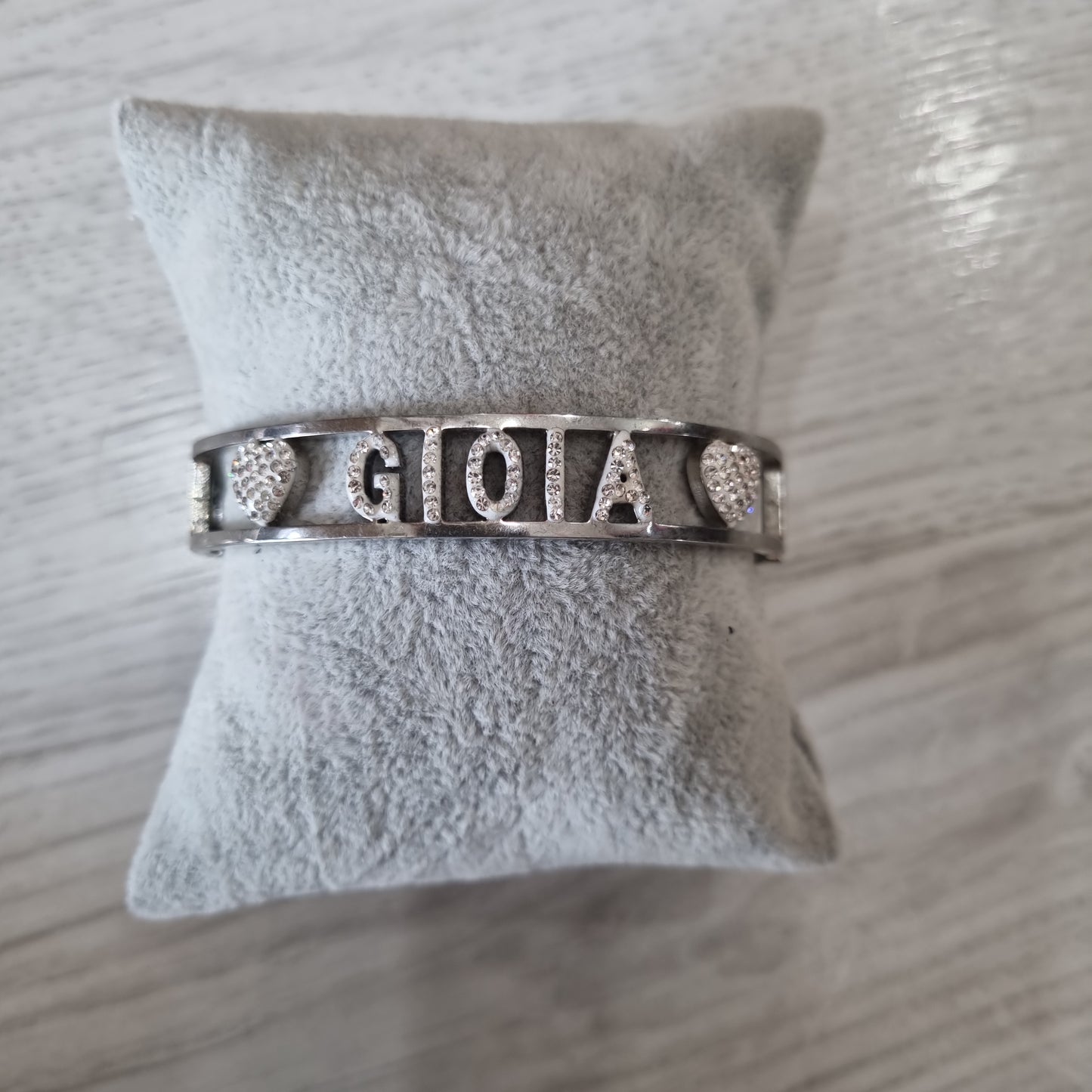 Bracciale nome inziale G