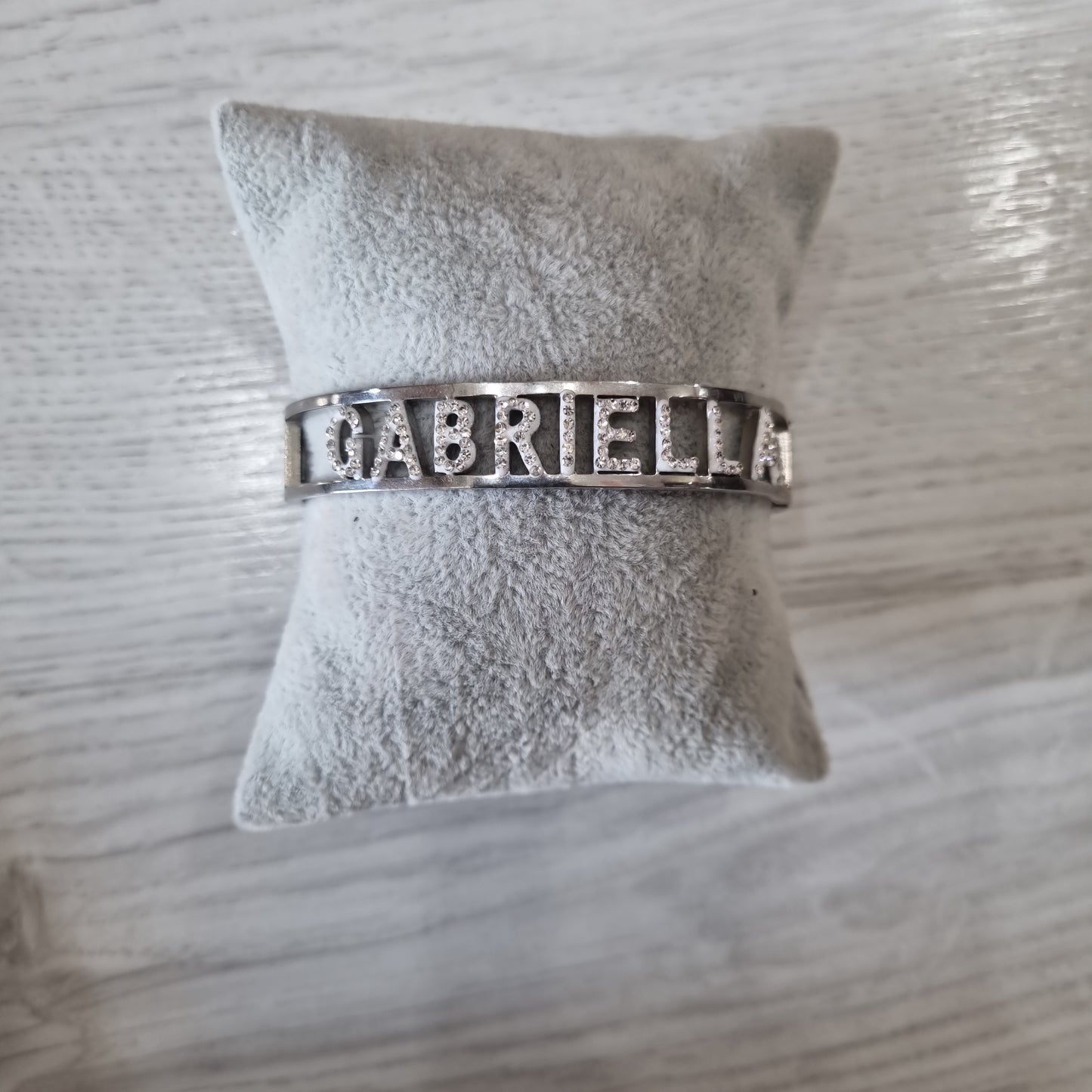 Bracciale nome inziale G