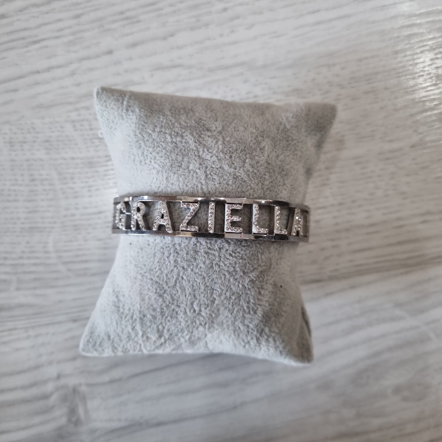 Bracciale nome inziale G