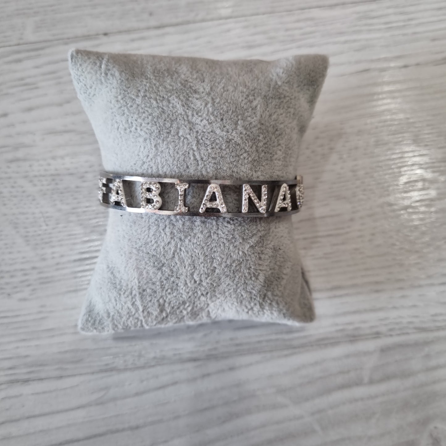 Bracciale nome con iniziale B  F