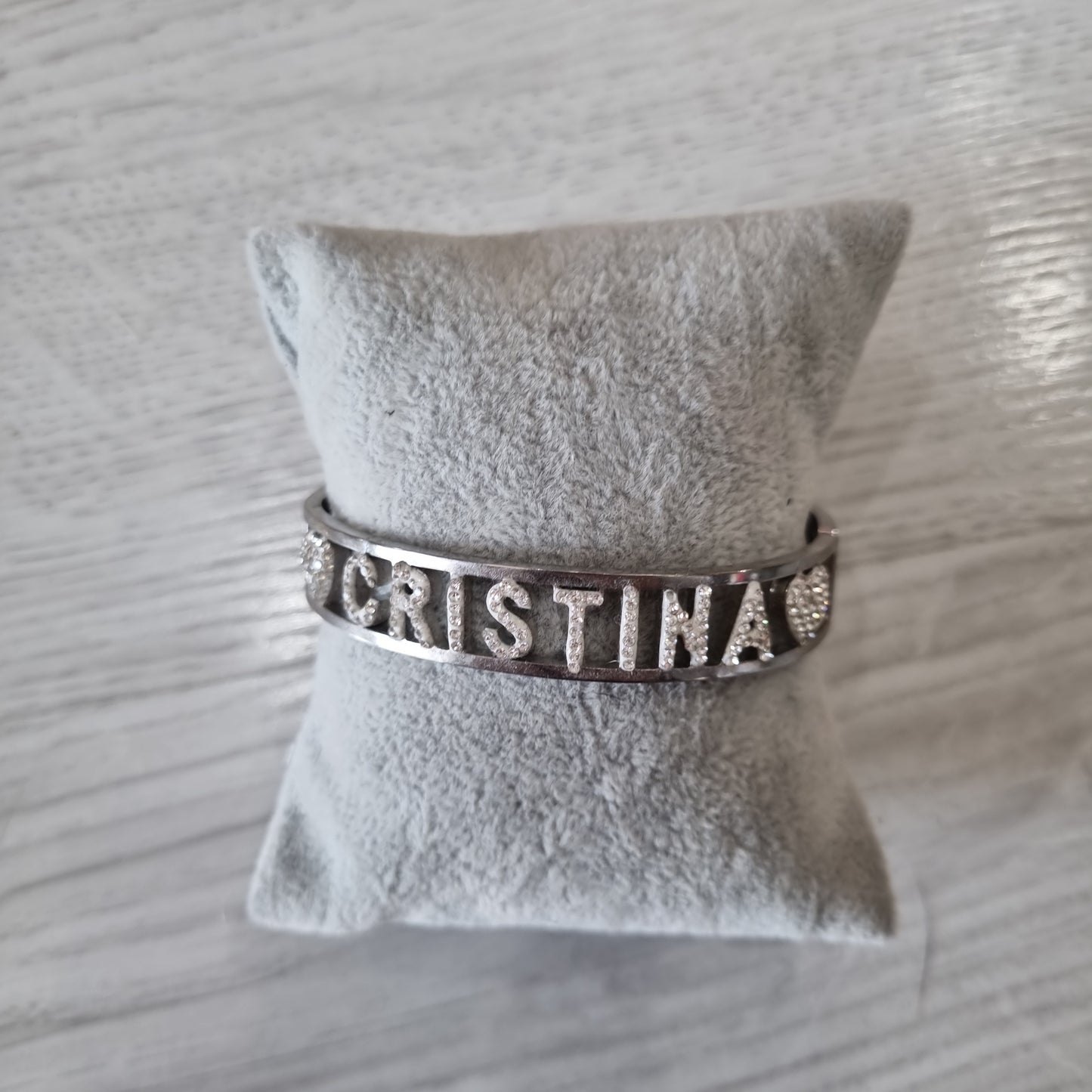 Bracciale nome con iniziale C