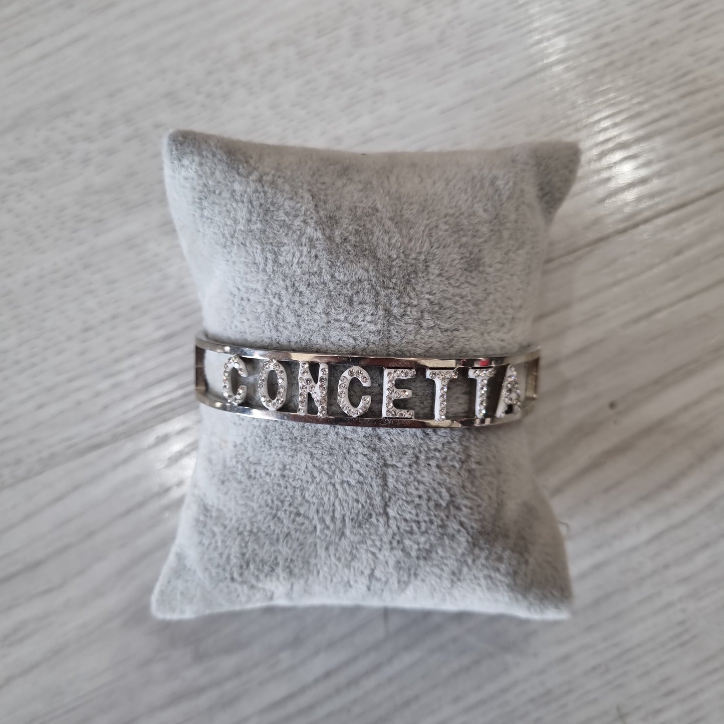 Bracciale nome con iniziale C