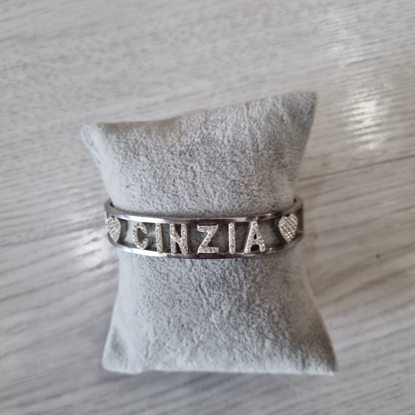 Bracciale nome con iniziale C