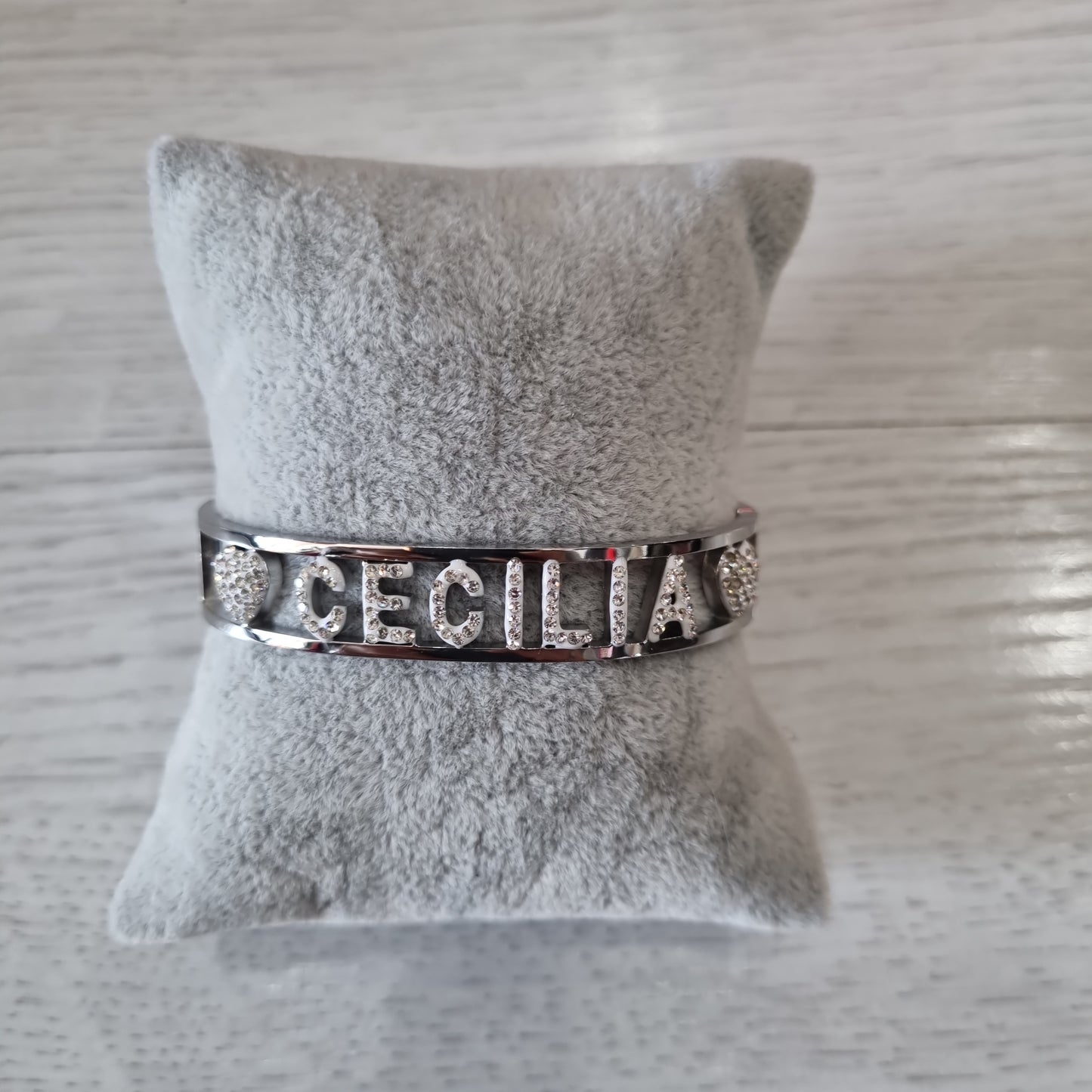 Bracciale nome con iniziale C