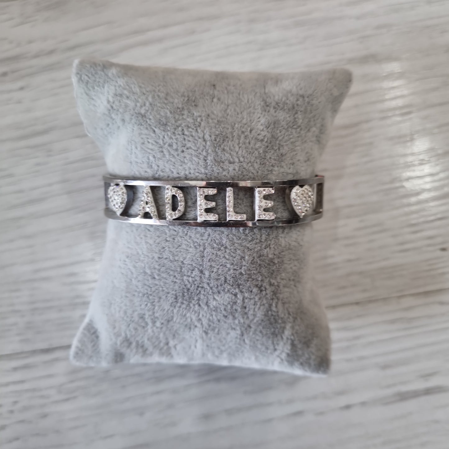 Bracciale nome con iniziale A