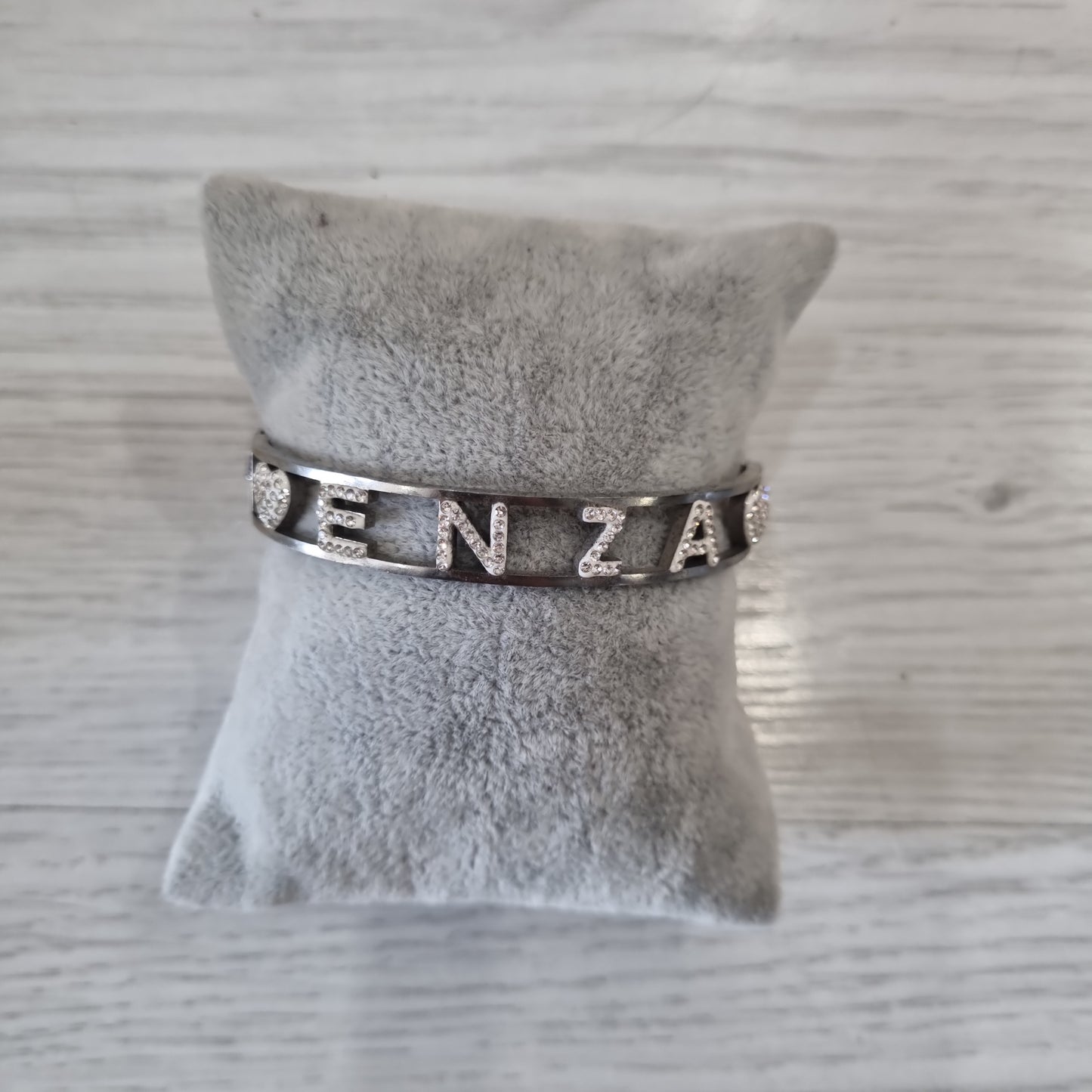 Bracciale nome con iniziale D e E