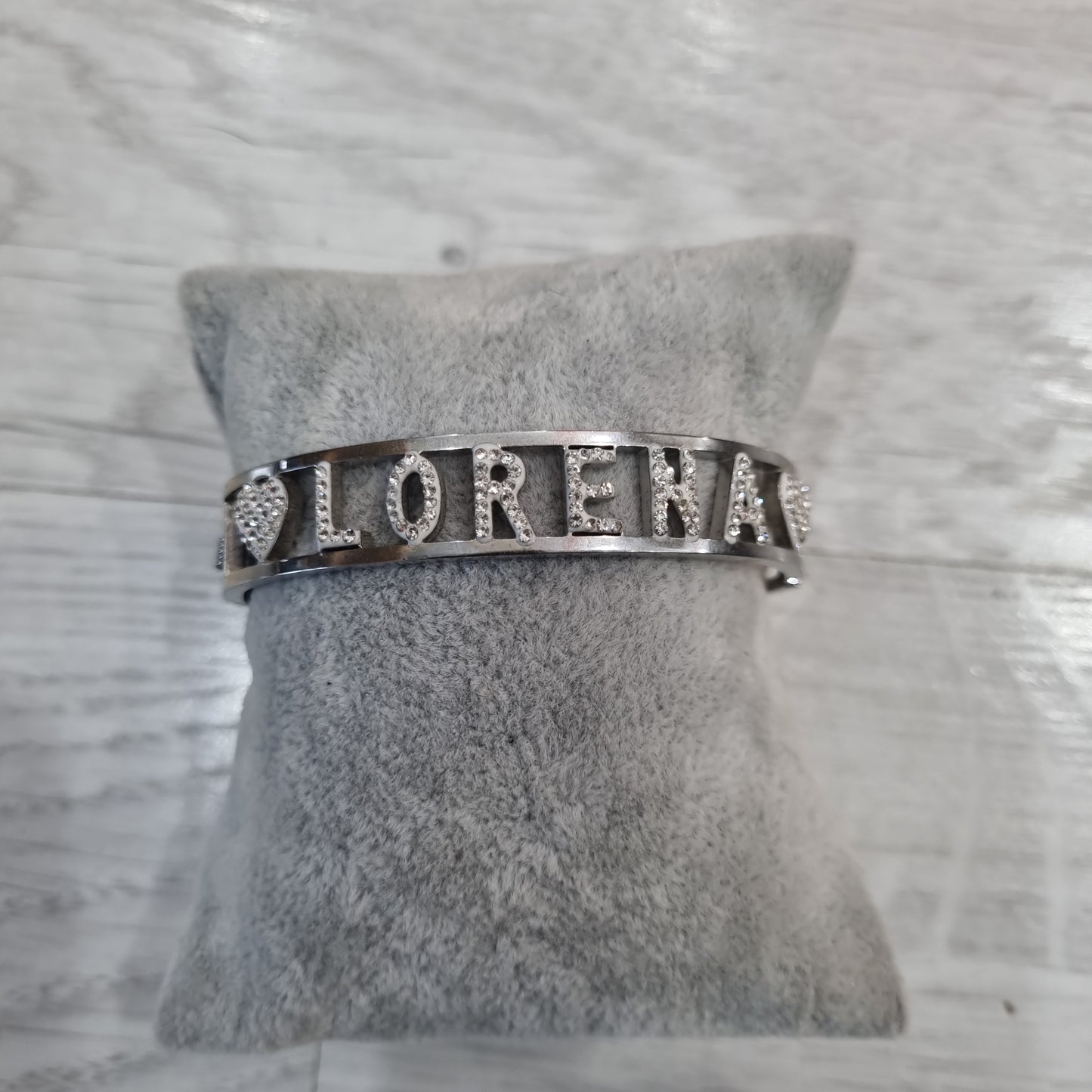 Bracciale nome con iniziale L