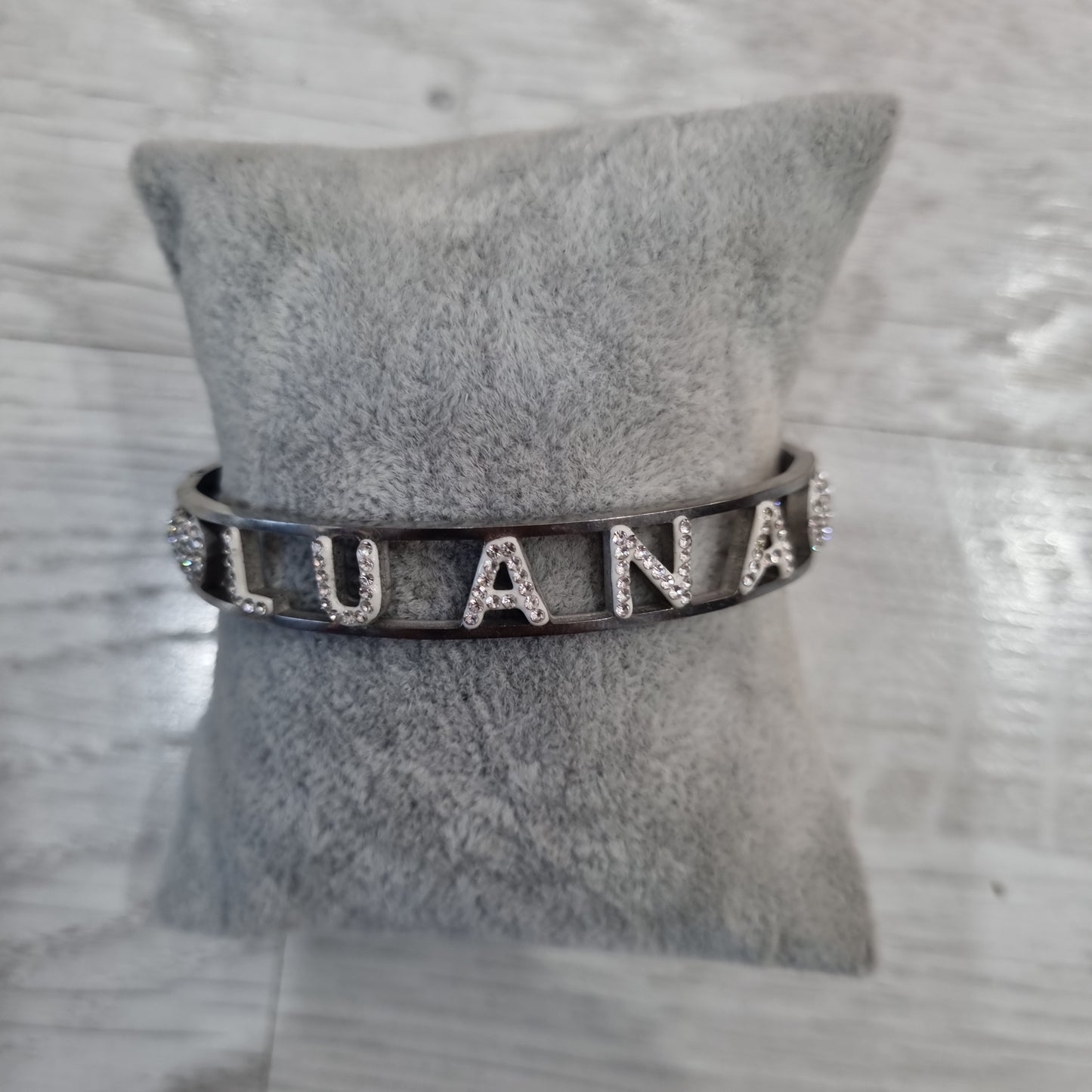 Bracciale nome con iniziale L