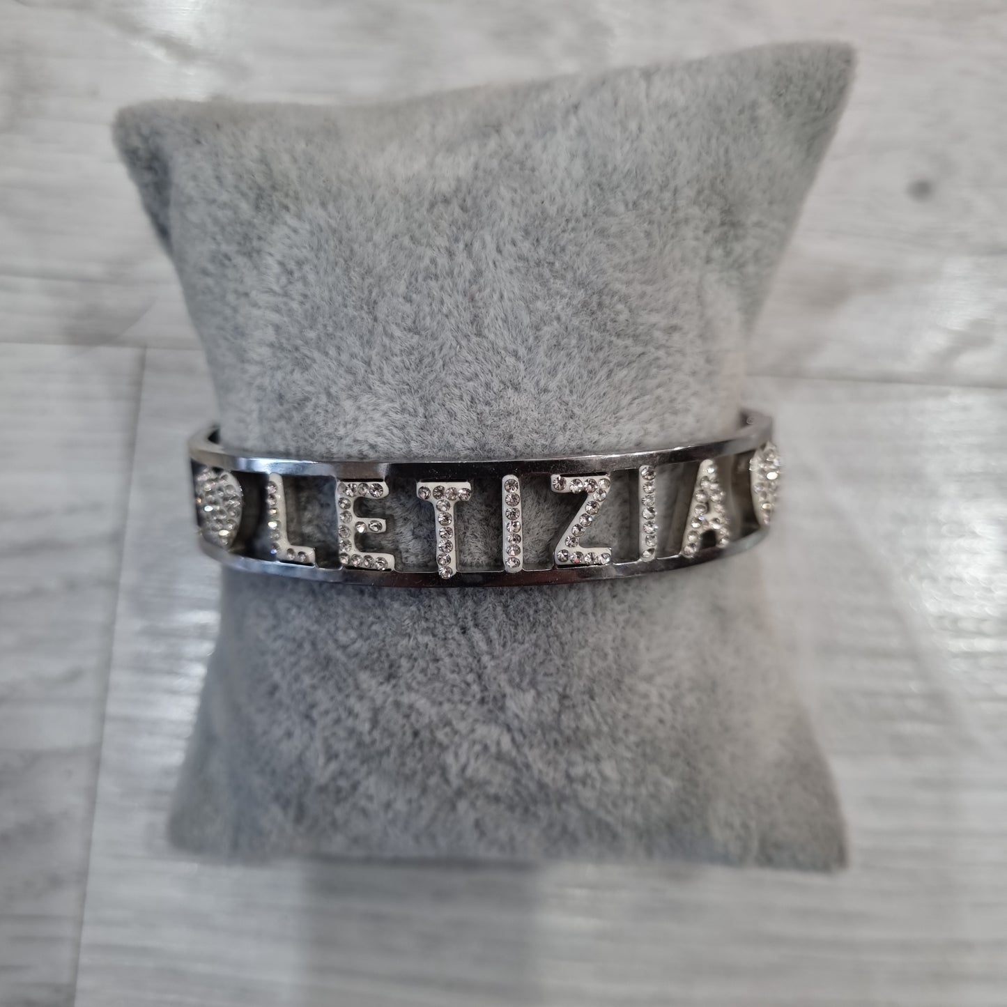 Bracciale nome con iniziale L