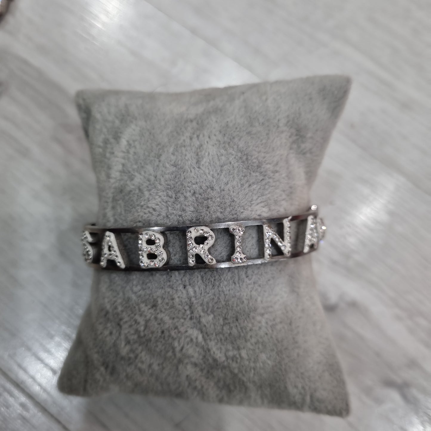 Bracciale nome con iniziale  S e T