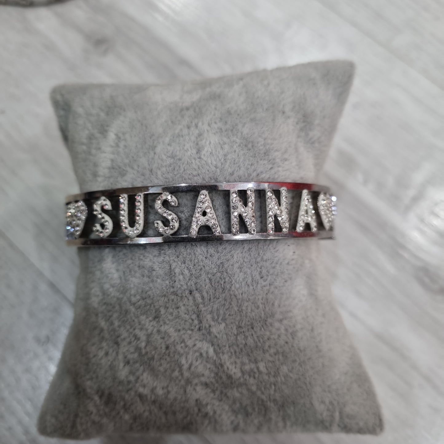 Bracciale nome con iniziale  S e T