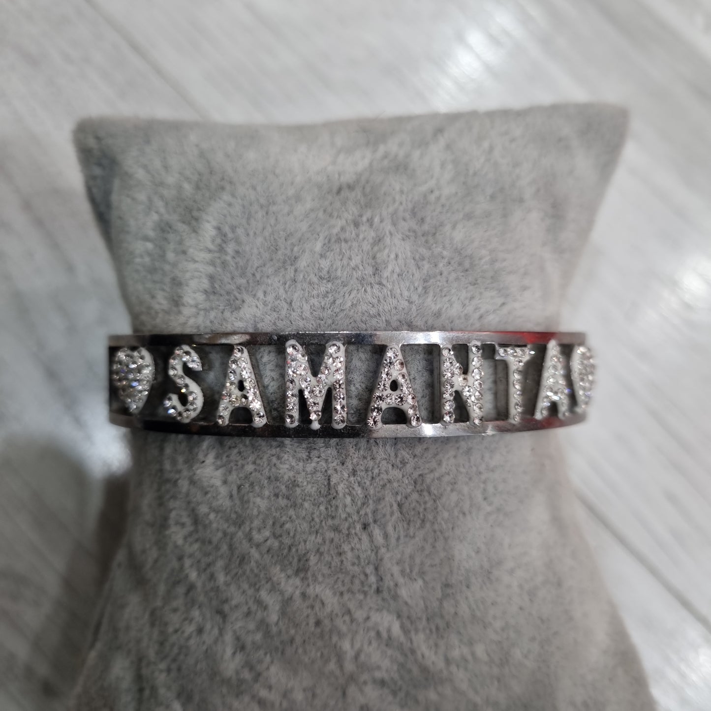 Bracciale nome con iniziale  S e T