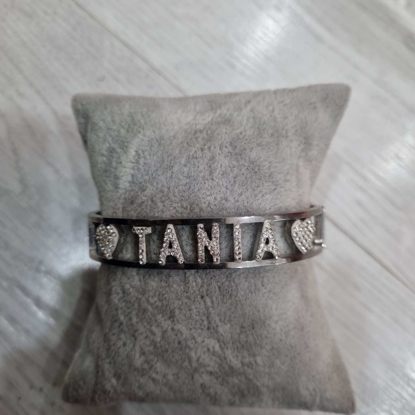 Bracciale nome con iniziale  S e T