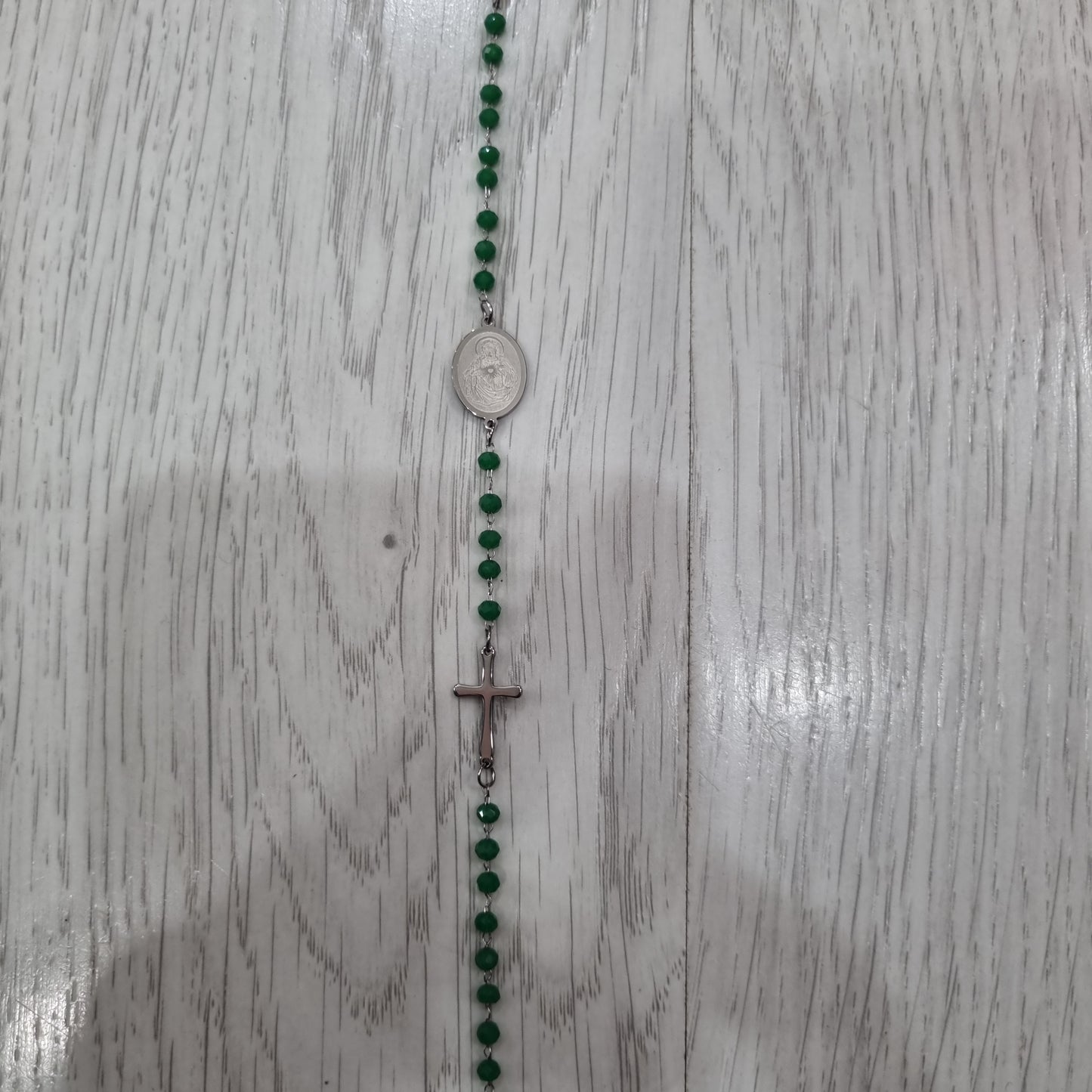 Bracciale Rosario  madonnina e croce