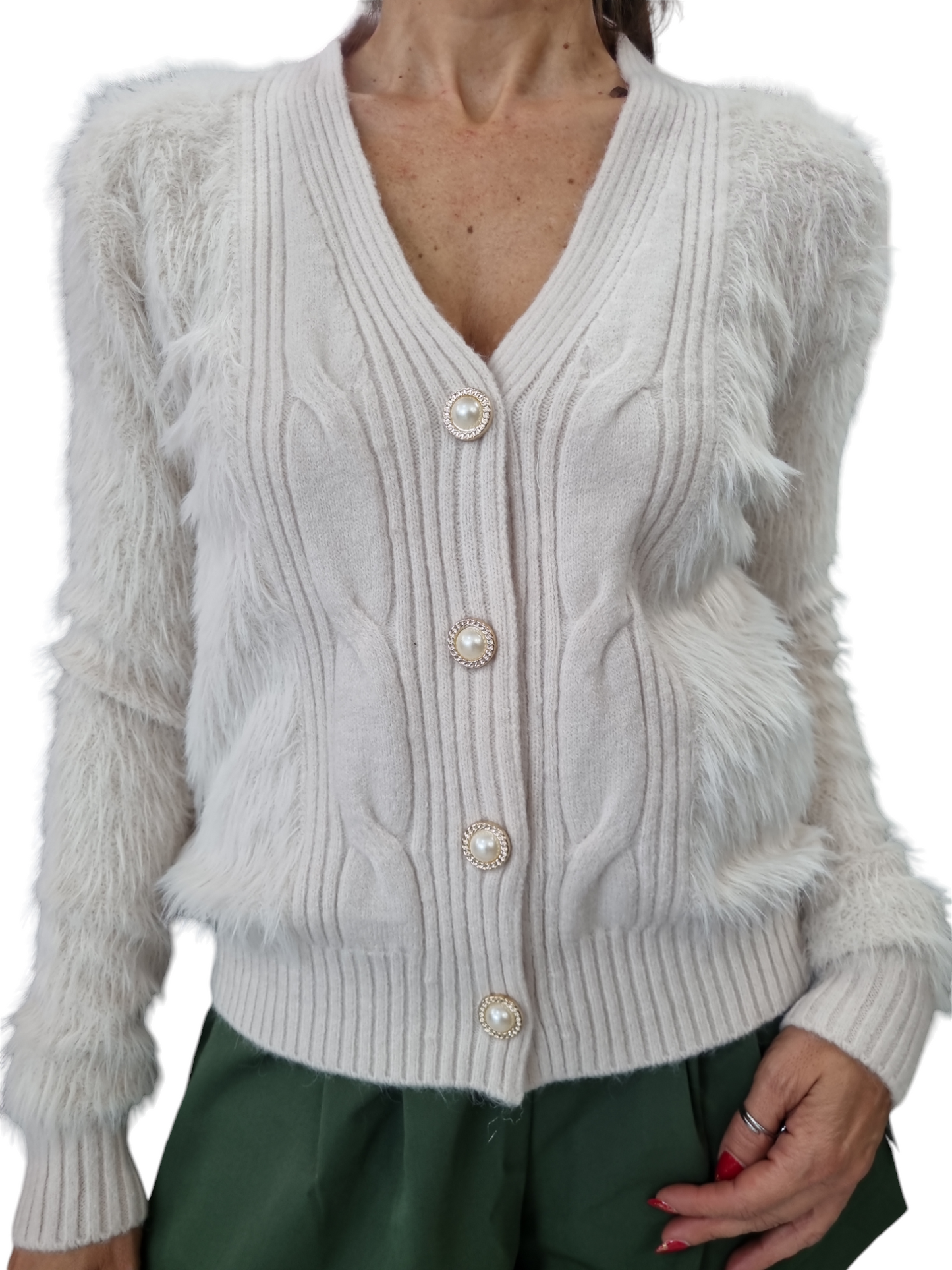 Cardigan pelosetto Elia Low cost