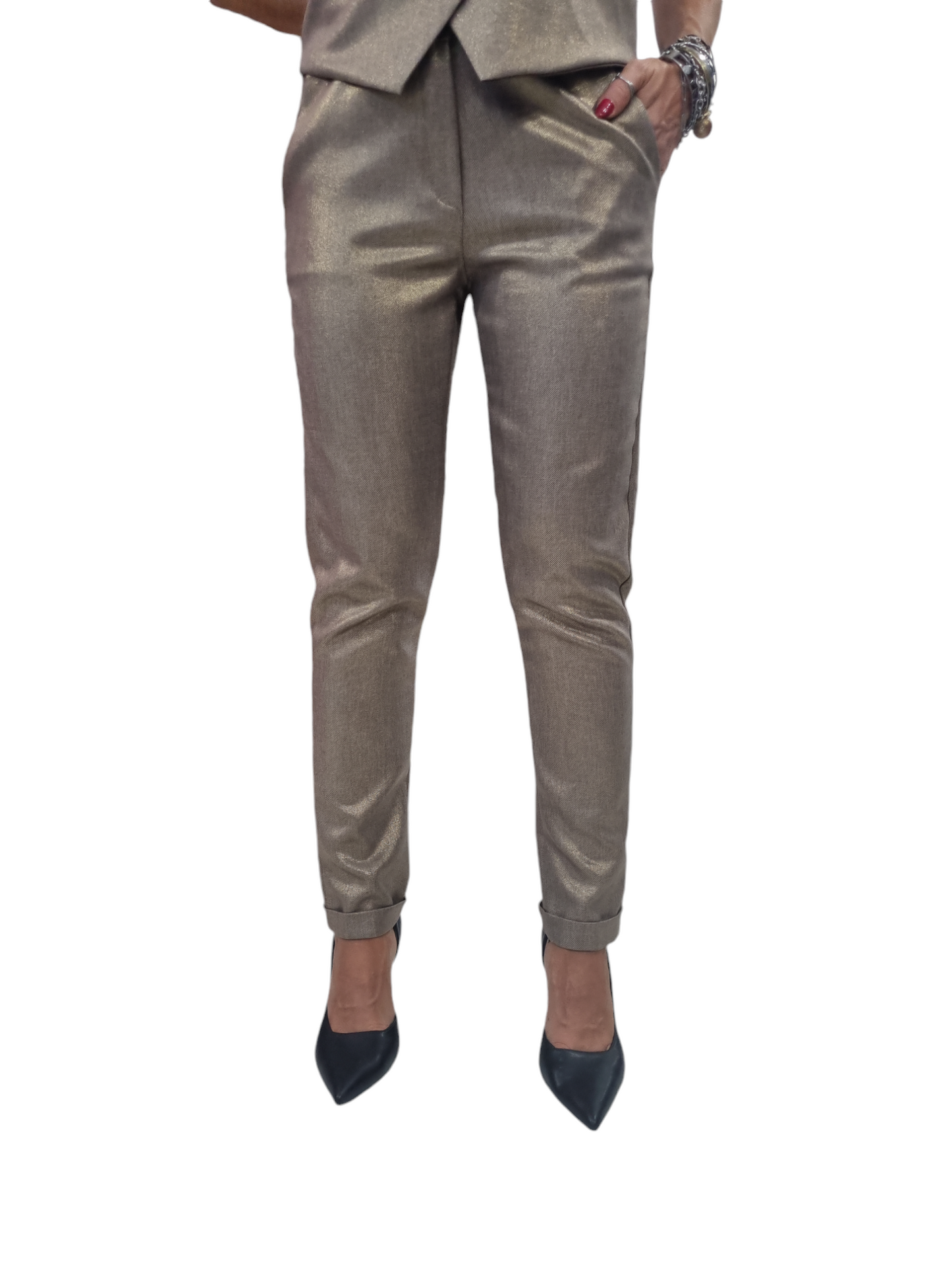 Pantalone bronzo