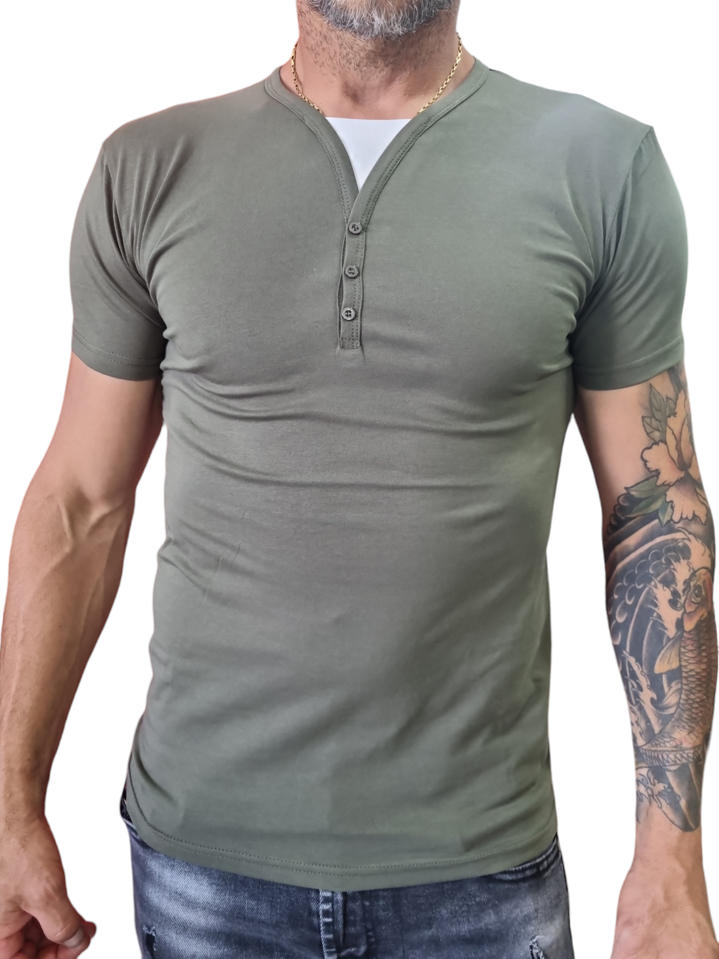 T-SHIRT uomo elastica