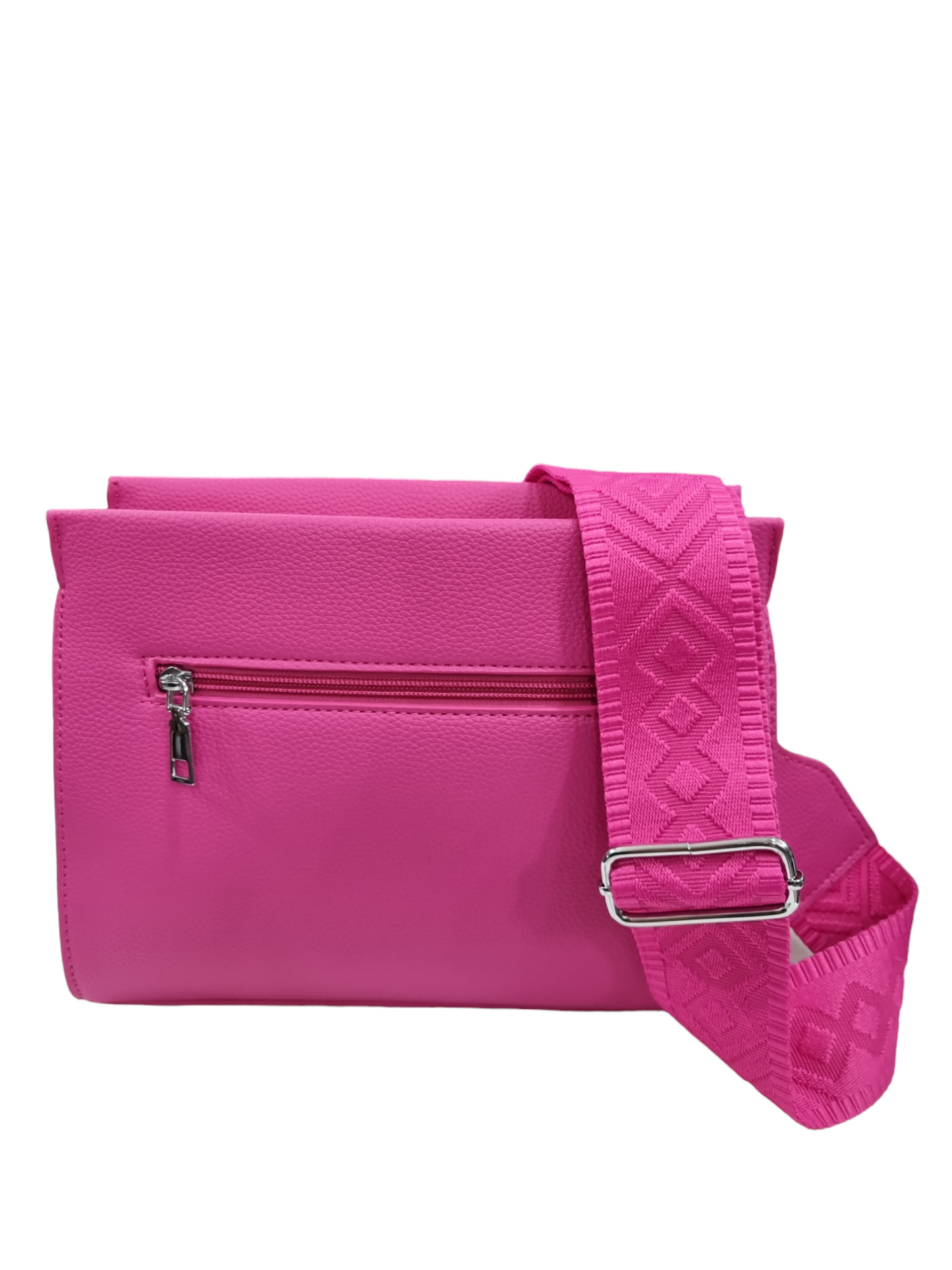 Mini bag rigida fucsia nera