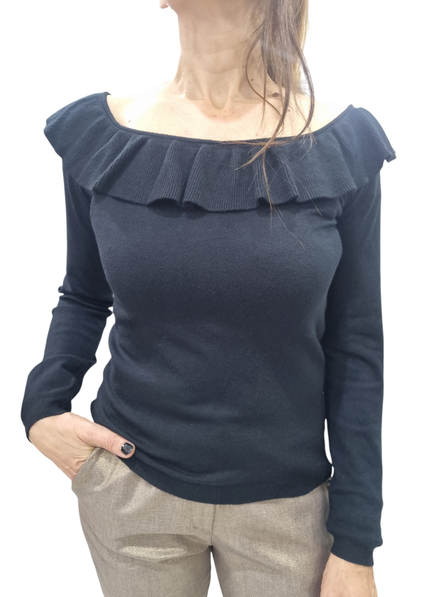 Maglia spalle scoperte low cost pina