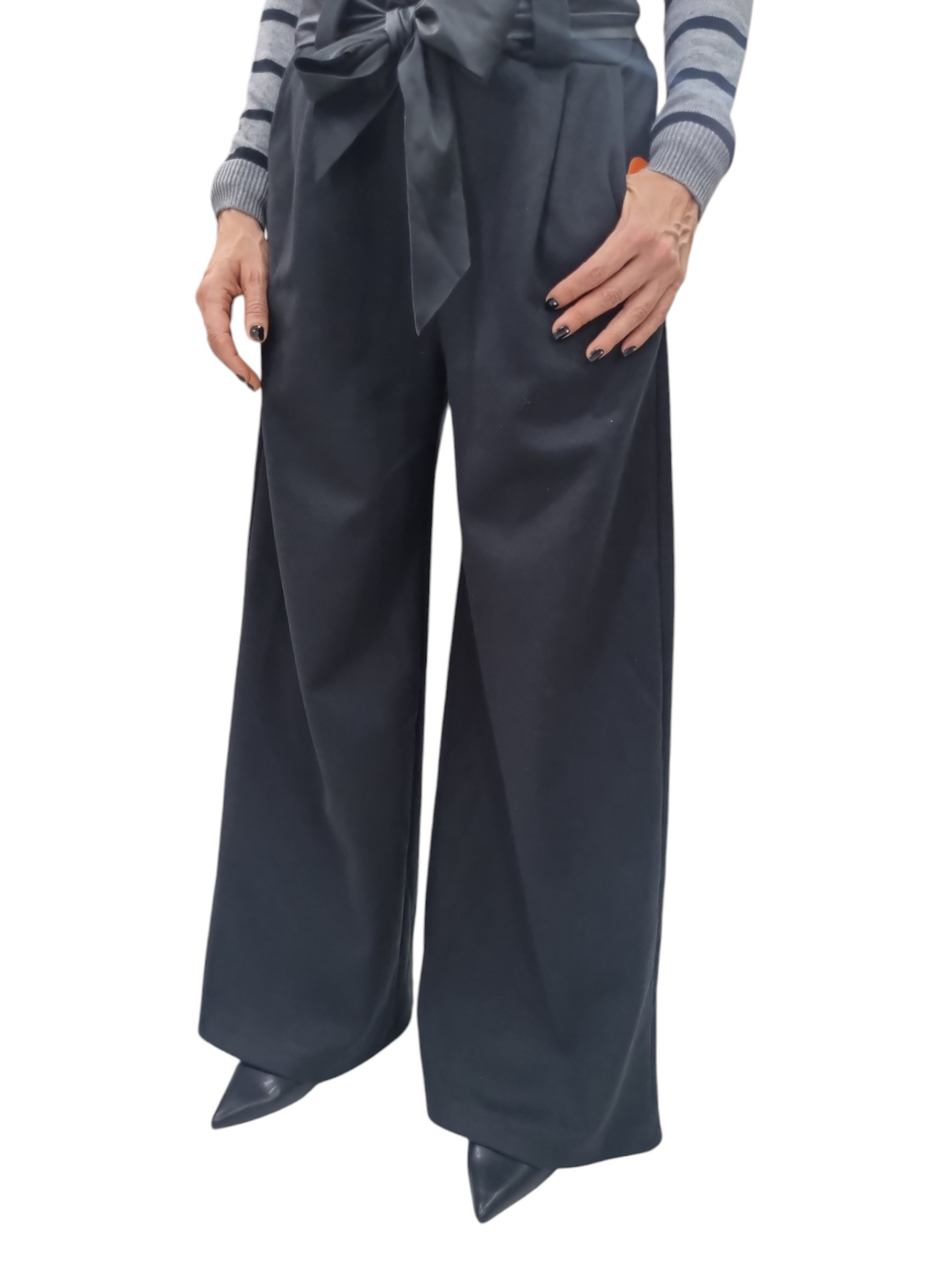 Pantalone a palazzo low cost