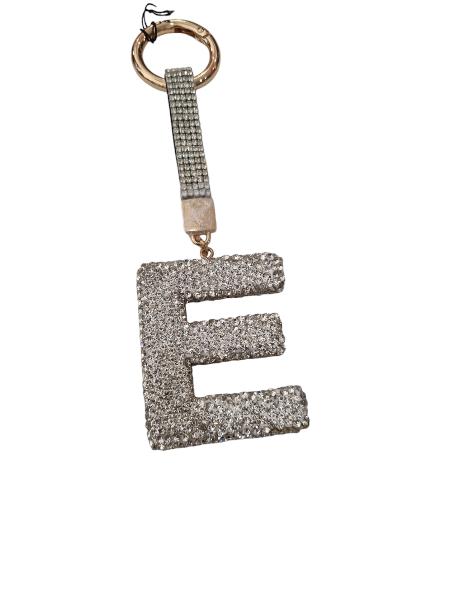 CHARM per borse in strass con iniziale Nome