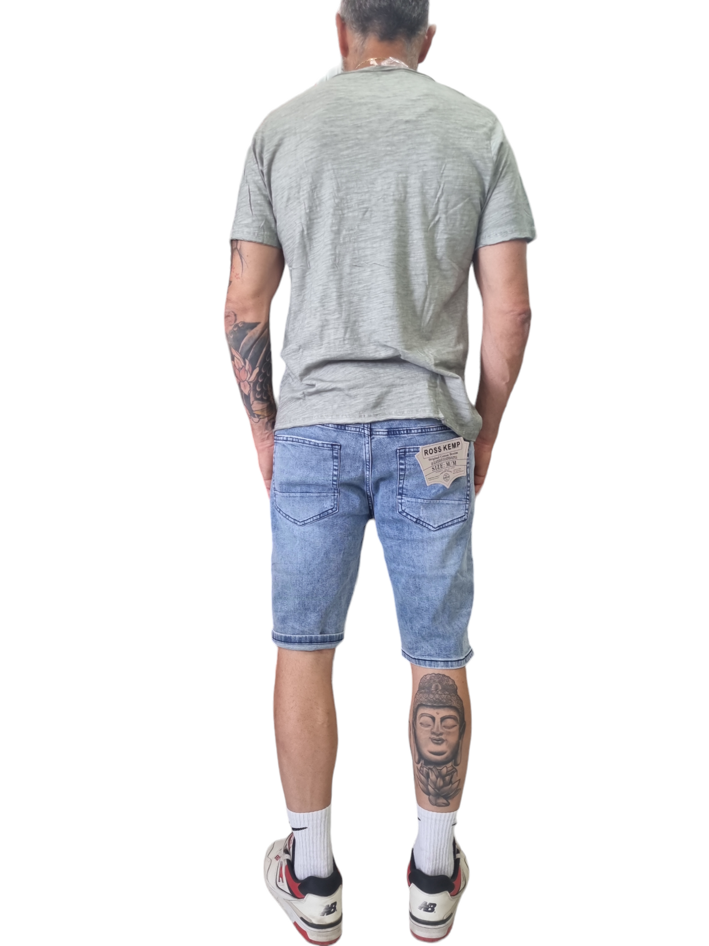 BERMUDA Jeans uomo elastico