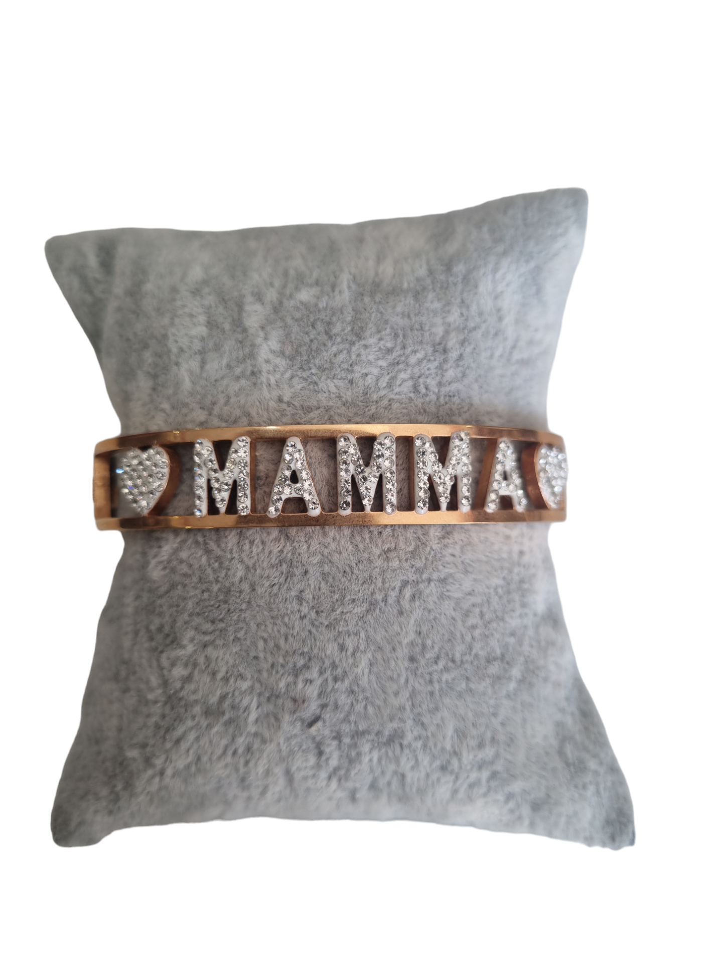 Bracciale a Manetta acciaio Mamma